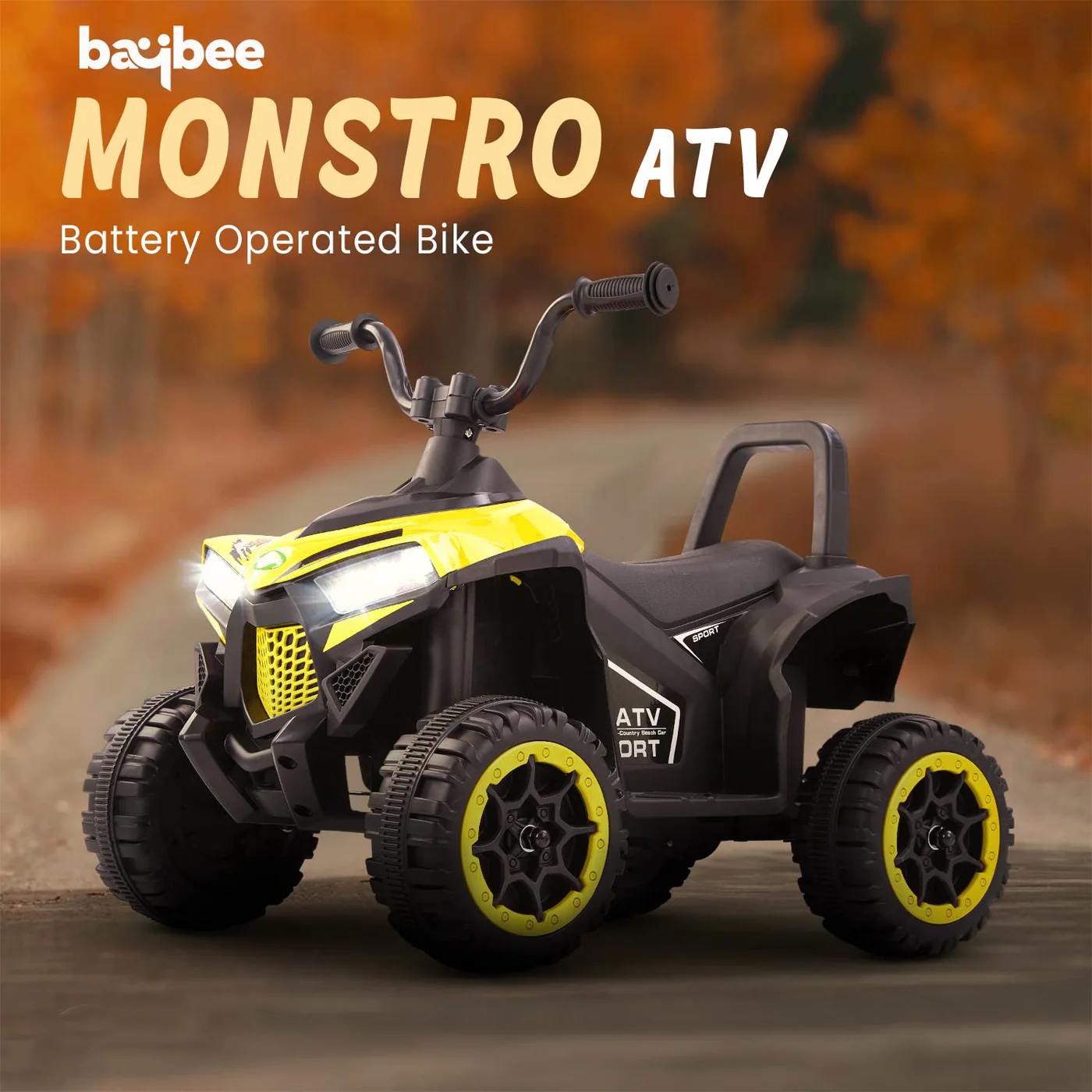 Monstro atv battery operated bike