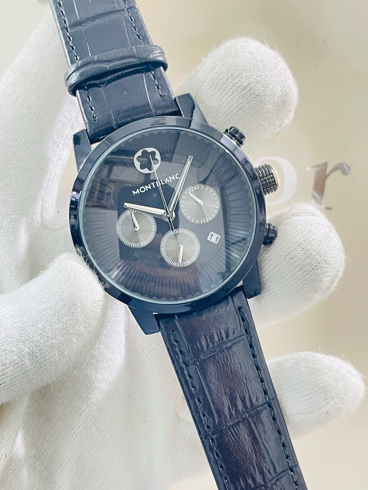 Mount Blanc Strap Black