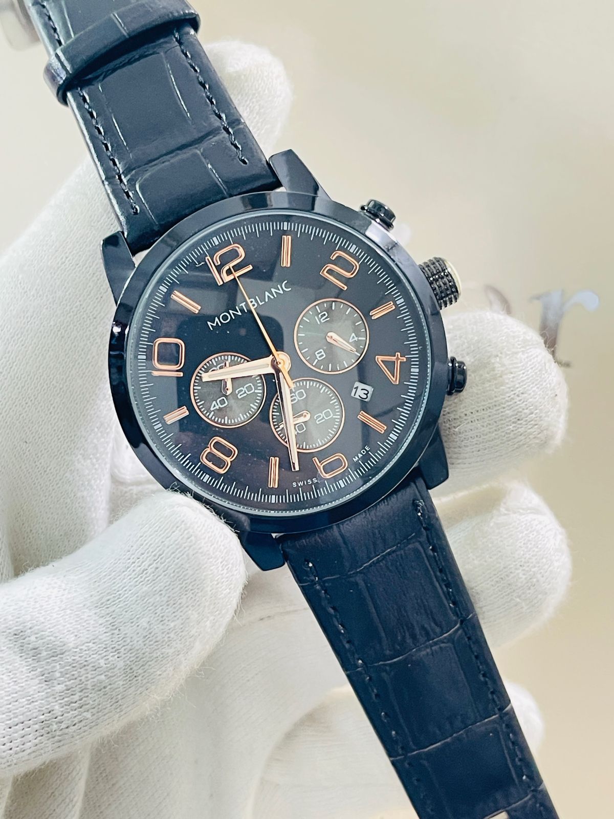 Mount Blanc Strap Black