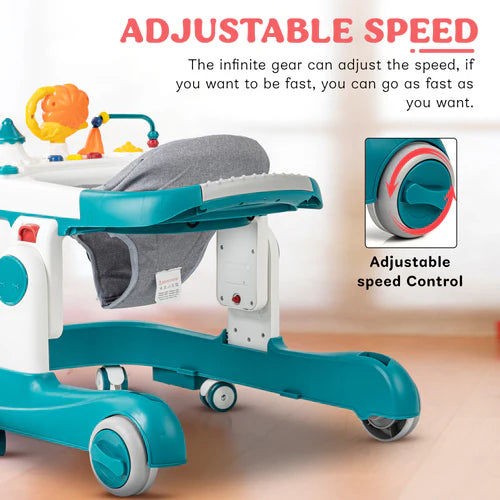 Astro Walker With 3 Adjustable Height and Musical Toy for kids 6-18 months