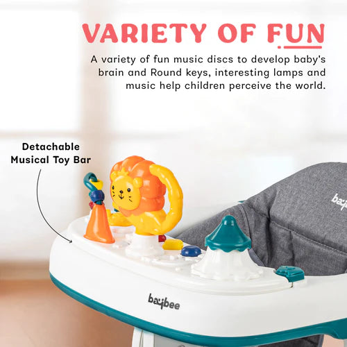 Astro Walker With 3 Adjustable Height and Musical Toy for kids 6-18 months