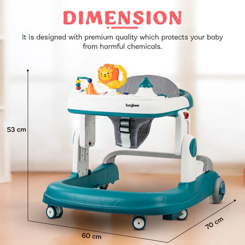 Astro Walker With 3 Adjustable Height and Musical Toy for kids 6-18 months