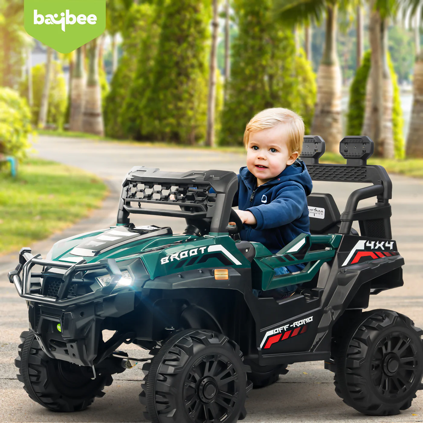 Baybee Broot Kids Battery Operated Jeep