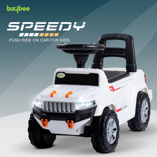 Baby Ride on Car for Kids, Push Ride on Toy With Led Light (Speedy)