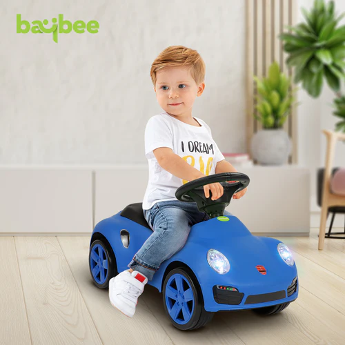 Bolt Push Ride on Car for Kids, Rideons Cars with Music, Light & Comfort Seat,Push Baby Car for Kids to Drive