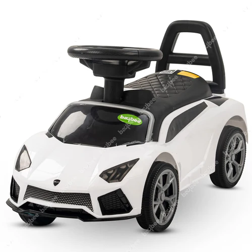 Push Ride on Car for Kids Ride on Toy Kids Car with Music, Storage & Backrest 1 to 3 Years Boy Girl