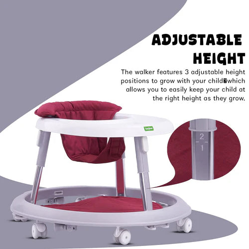 Indy Round Kids Walker for Baby with 5 Adjustable Height