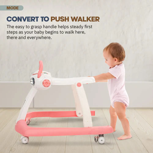 2 in 1 Twist Pro Baby Walker Round Kids Walker for Babies Cycle