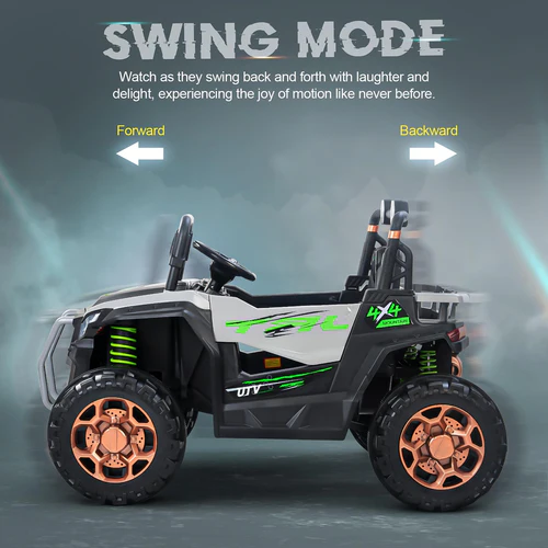 Rumble Rechargeable Battery Operated Jeep