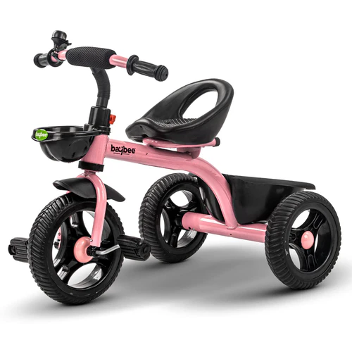 Baybee Baby Tricycle for Kids, Baby Cycle with Grip Handle, Eva Wheels & Storage Basket | Baby Kids Cycle Trikes | Kids Tricycle Cycle for Kids 1.5 to 5 Years Boys Girls