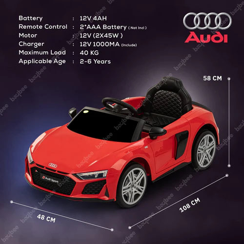 Audi R8 battery operrator car