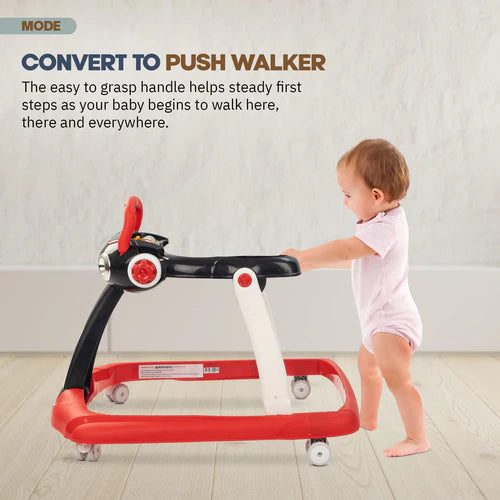 2 in 1 Twist Pro Baby Walker Round Kids Walker for Babies Cycle