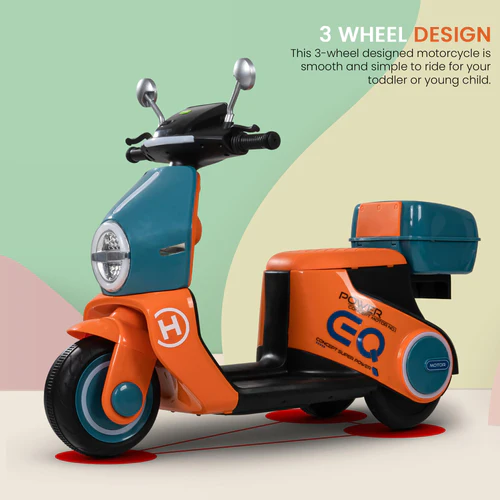 Daft Rechargeable Battery Operated Bike for Kids