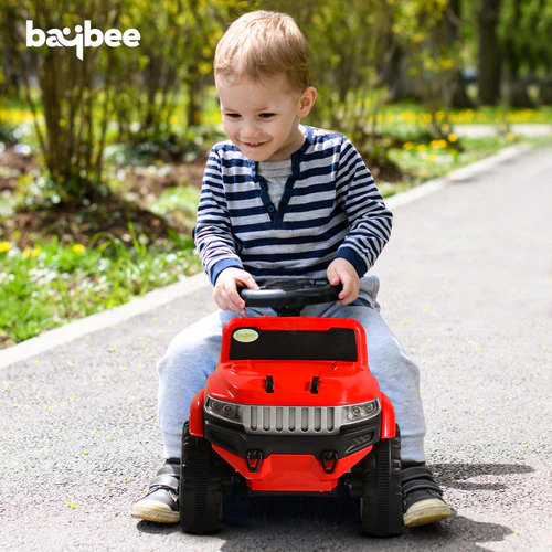 Baby Ride on Car for Kids, Push Ride on Toy With Led Light (Speedy)