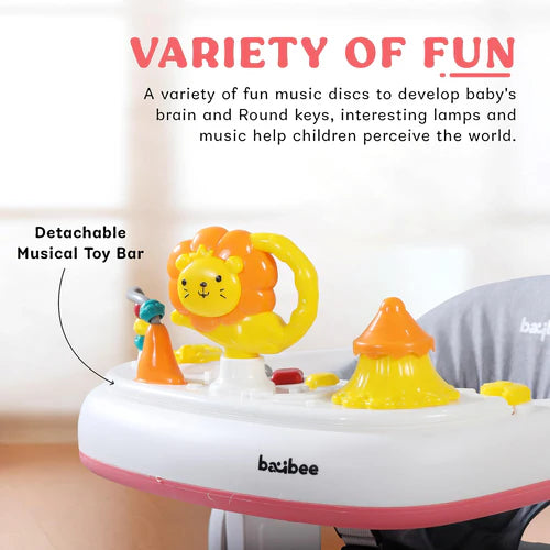 Astro Walker With 3 Adjustable Height and Musical Toy for kids 6-18 months