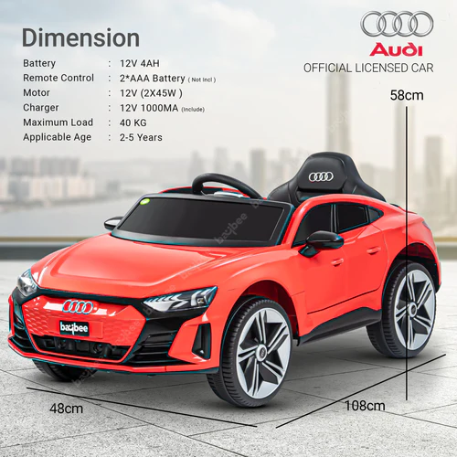 Audi battery operator car