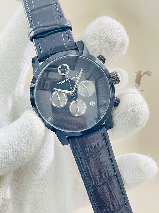 Mount Blanc Strap Black