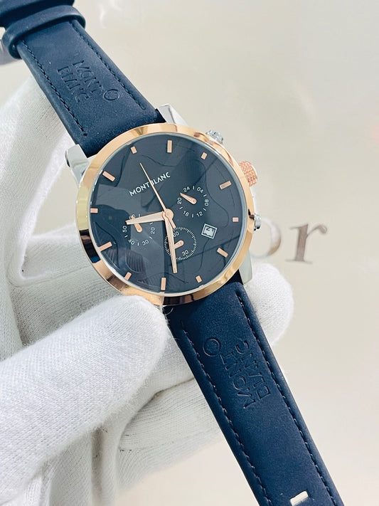 Mount Blanc Watch Blue