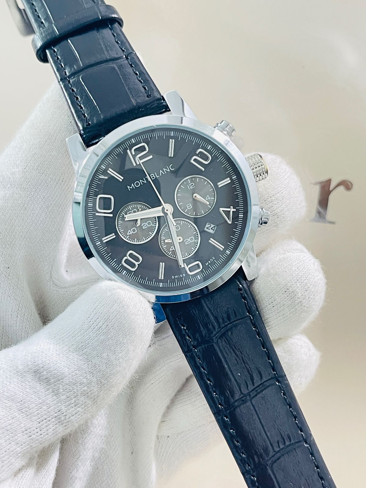 Mount Blanc Strap Black