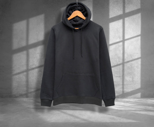 Neostreak Men's Cotton Hooded Sweatshirt Black