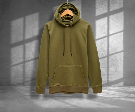 Neostreak Men's Cotton Hooded Sweatshirt Green