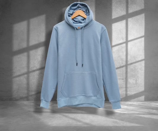 Neostreak Men's Cotton Hooded Sweatshirt Blue Color