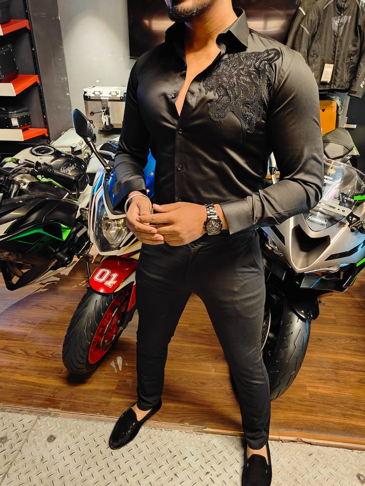 Classy Stones-Designer Shirt for Men