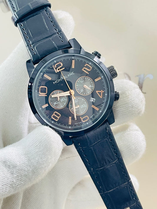 Mount Blanc Strap Black