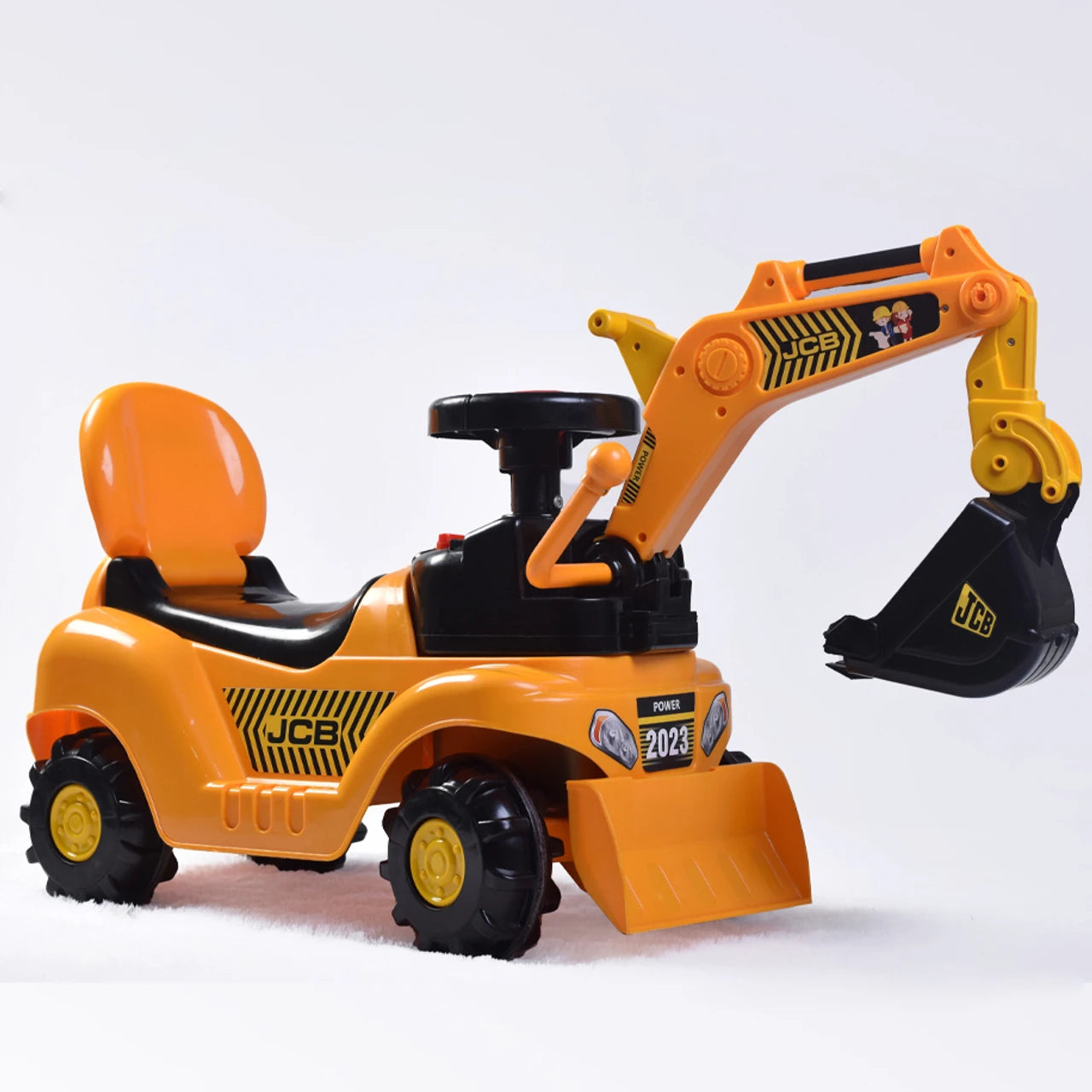 JCB MANUAL OPERRAOR RIDE ON FOR KIDS TO PLAY IN ANY AREA RIDEON