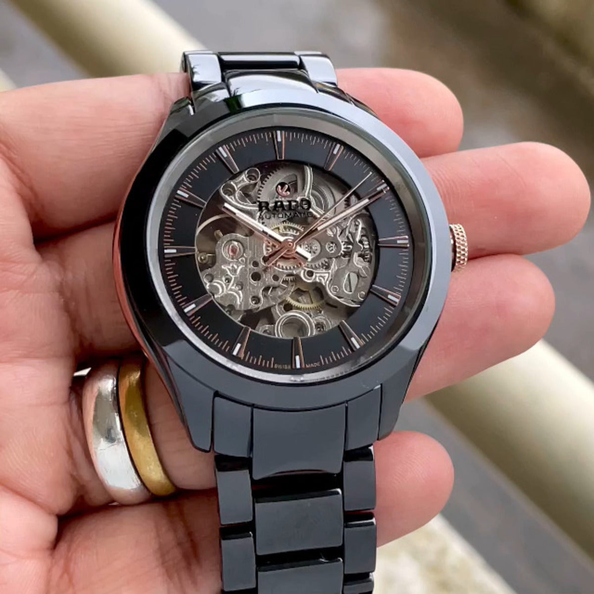 Rado Slim Black Watch Automatic